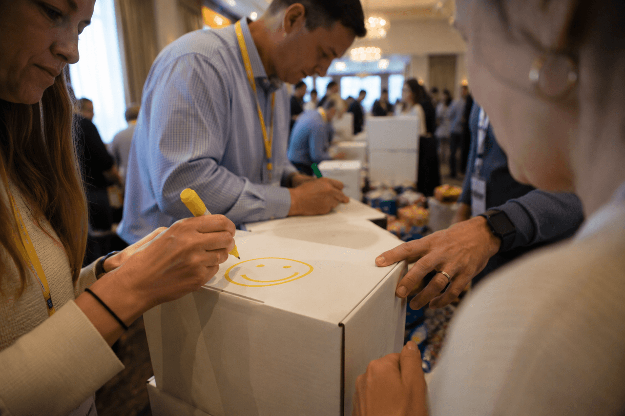 Mission Deployment Decoration — Operation You Matter team building with Building Teams